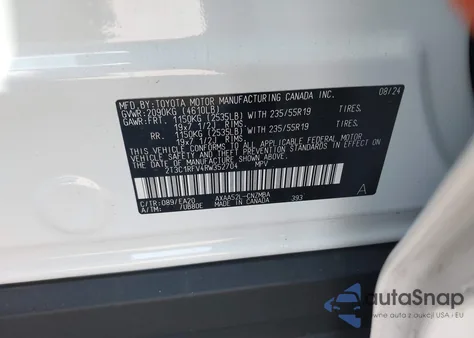 2024 Toyota Rav4 Xle Premium from USA, damaged, VIN 2T3C1RFV4RW352704